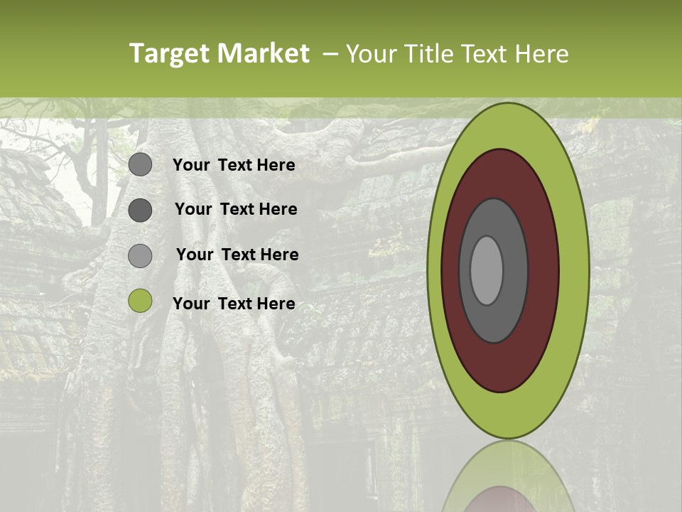 Ta Prohm Tree PowerPoint Template