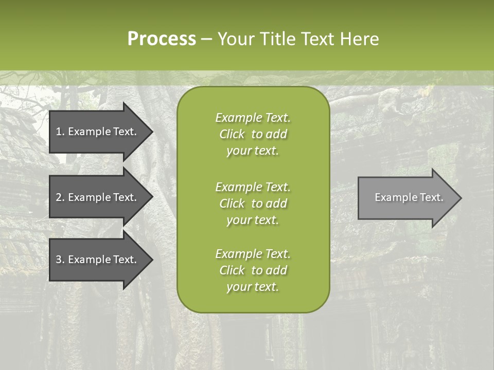 Ta Prohm Tree PowerPoint Template