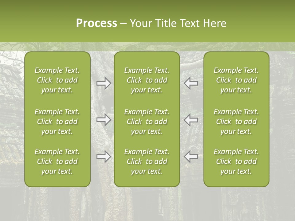 Ta Prohm Tree PowerPoint Template