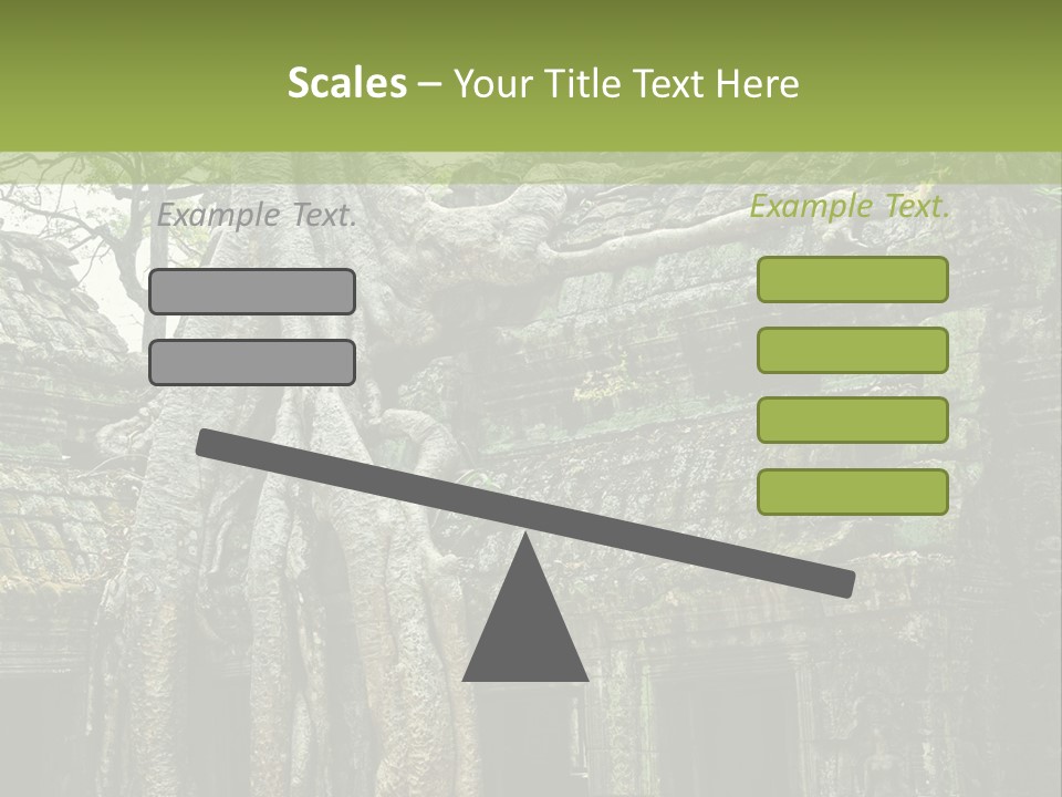 Ta Prohm Tree PowerPoint Template