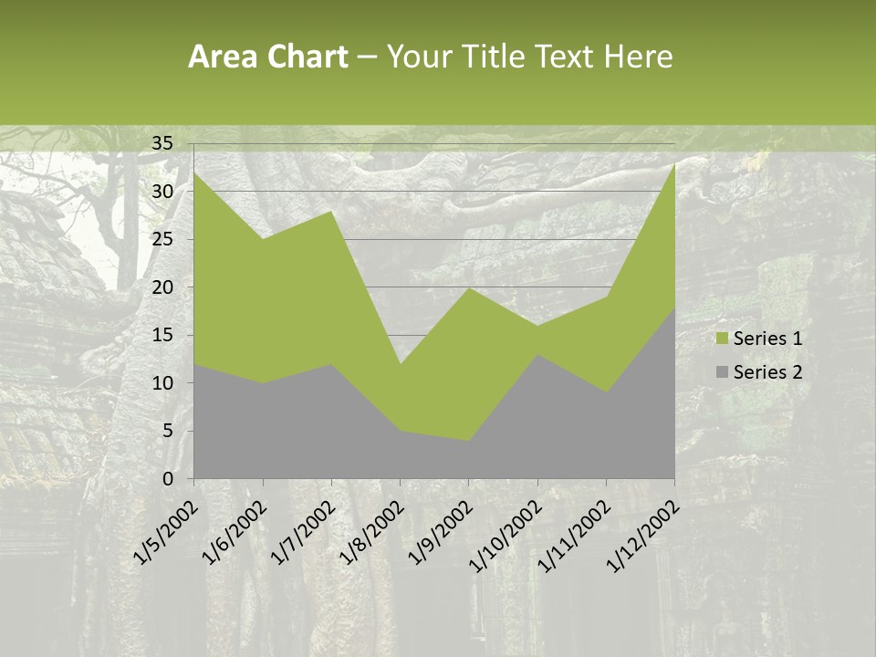 Ta Prohm Tree PowerPoint Template