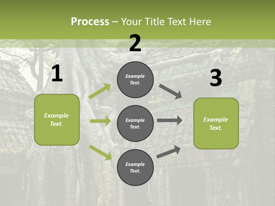 Ta Prohm Tree PowerPoint Template