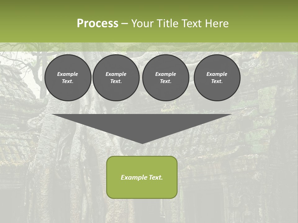 Ta Prohm Tree PowerPoint Template
