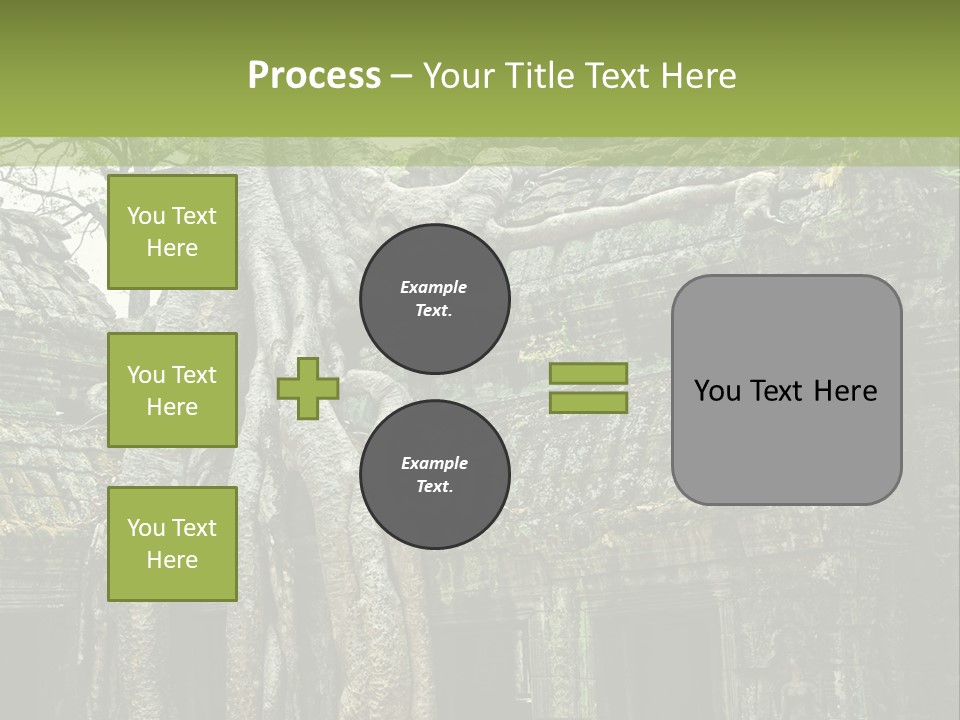 Ta Prohm Tree PowerPoint Template