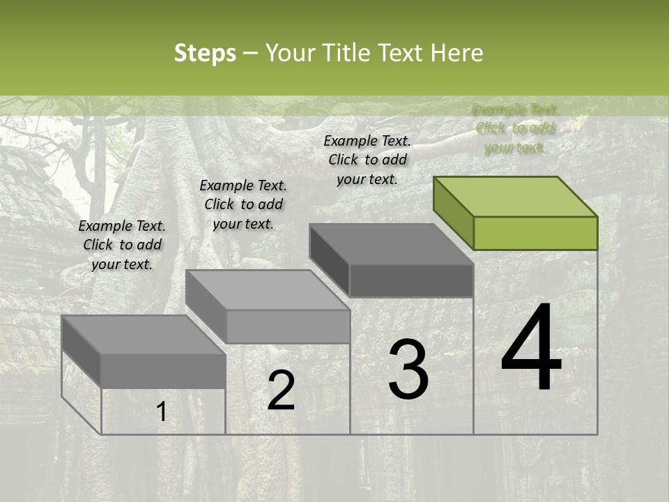 Ta Prohm Tree PowerPoint Template