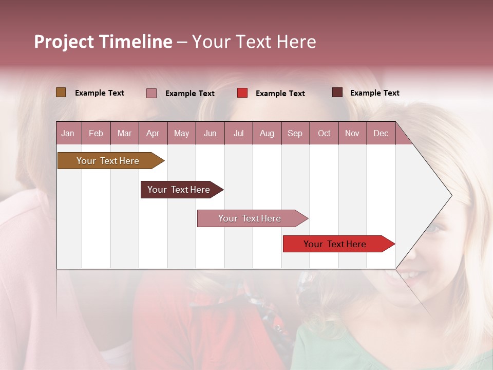 Grandmother Mother And Daughter PowerPoint Template