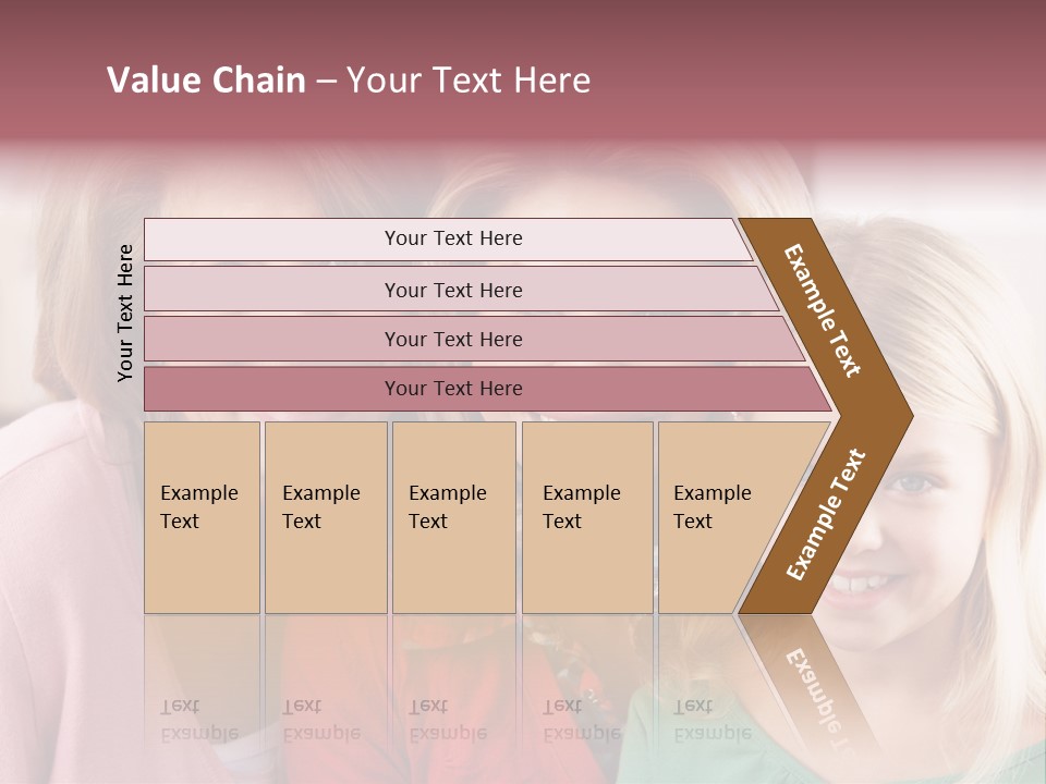 Grandmother Mother And Daughter PowerPoint Template