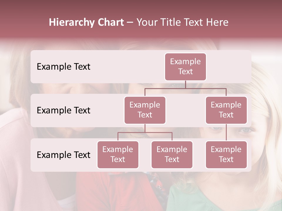 Grandmother Mother And Daughter PowerPoint Template
