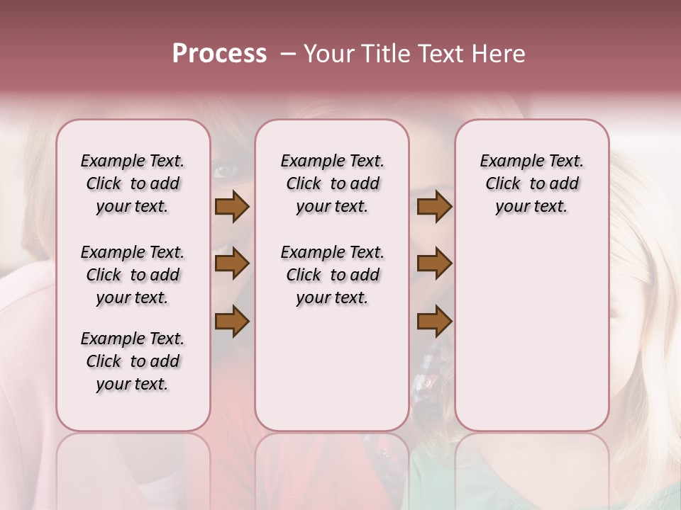 Grandmother Mother And Daughter PowerPoint Template