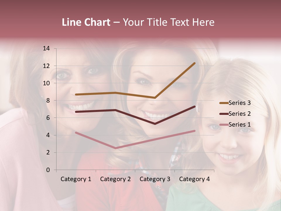Grandmother Mother And Daughter PowerPoint Template