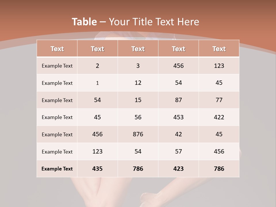 Modern Ballet PowerPoint Template