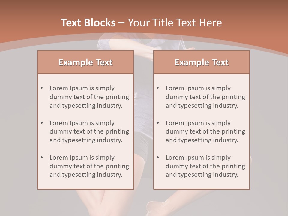 Modern Ballet PowerPoint Template