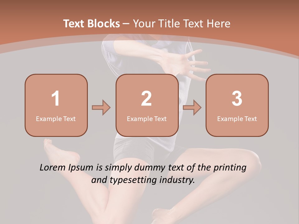Modern Ballet PowerPoint Template