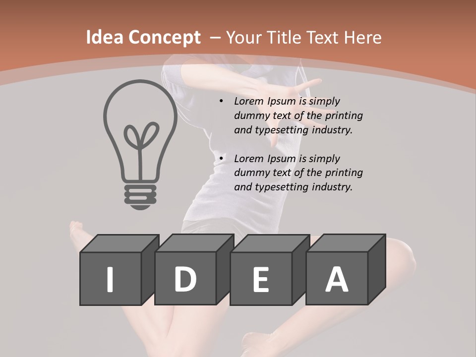 Modern Ballet PowerPoint Template