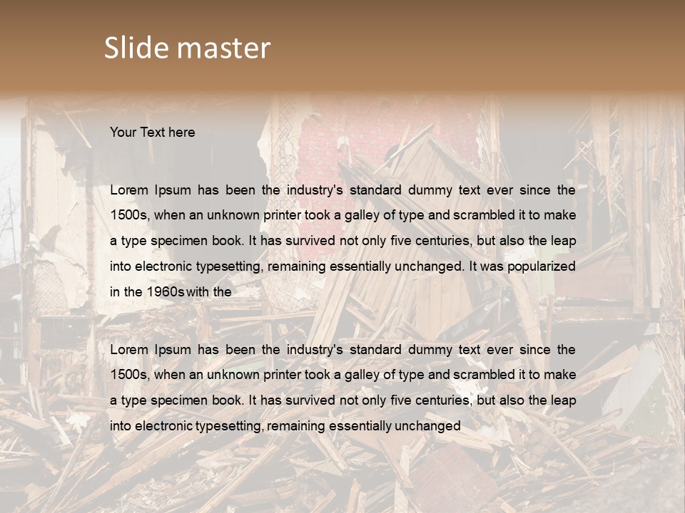 Typhoon Yolanda PowerPoint Template