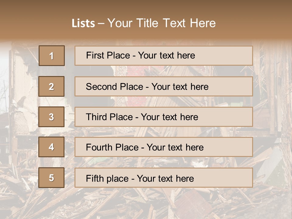 Typhoon Yolanda PowerPoint Template