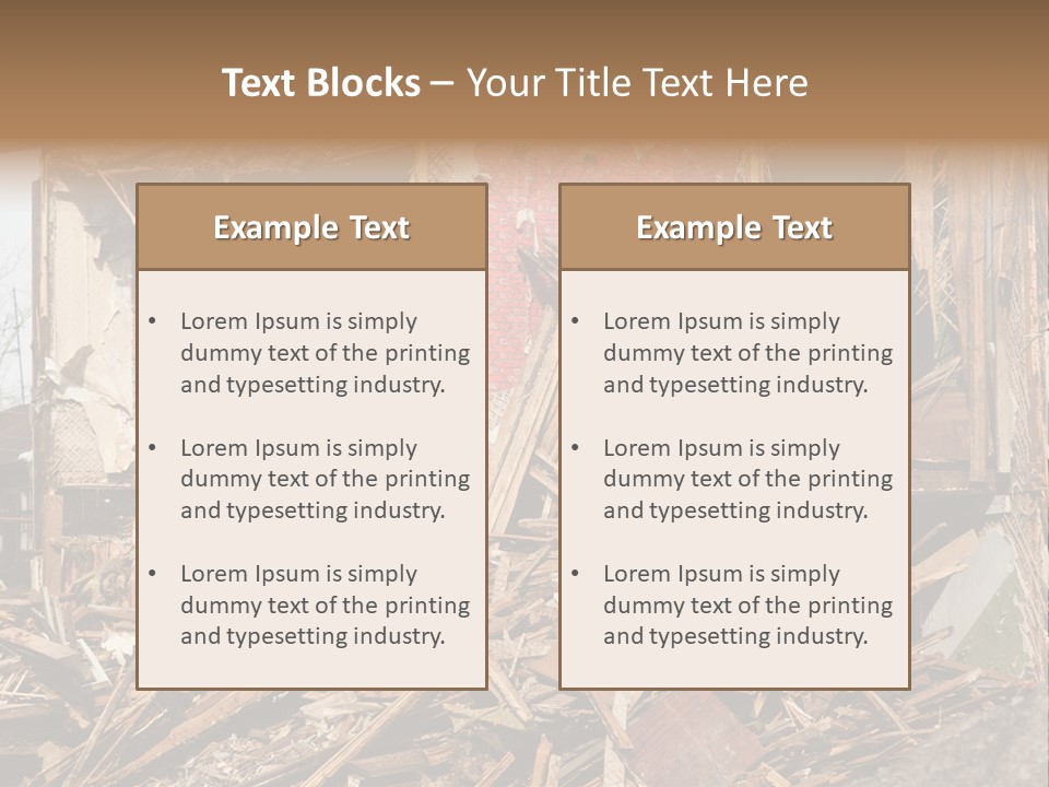 Typhoon Yolanda PowerPoint Template