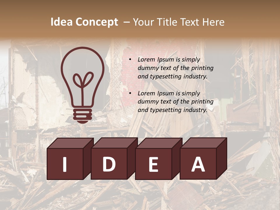 Typhoon Yolanda PowerPoint Template