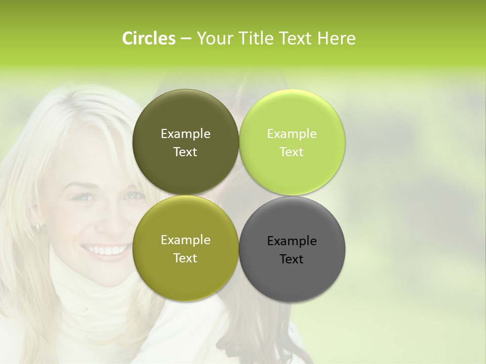 Enjoyment Horizontal Child PowerPoint Template