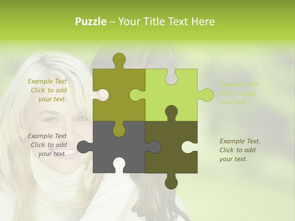 Enjoyment Horizontal Child PowerPoint Template