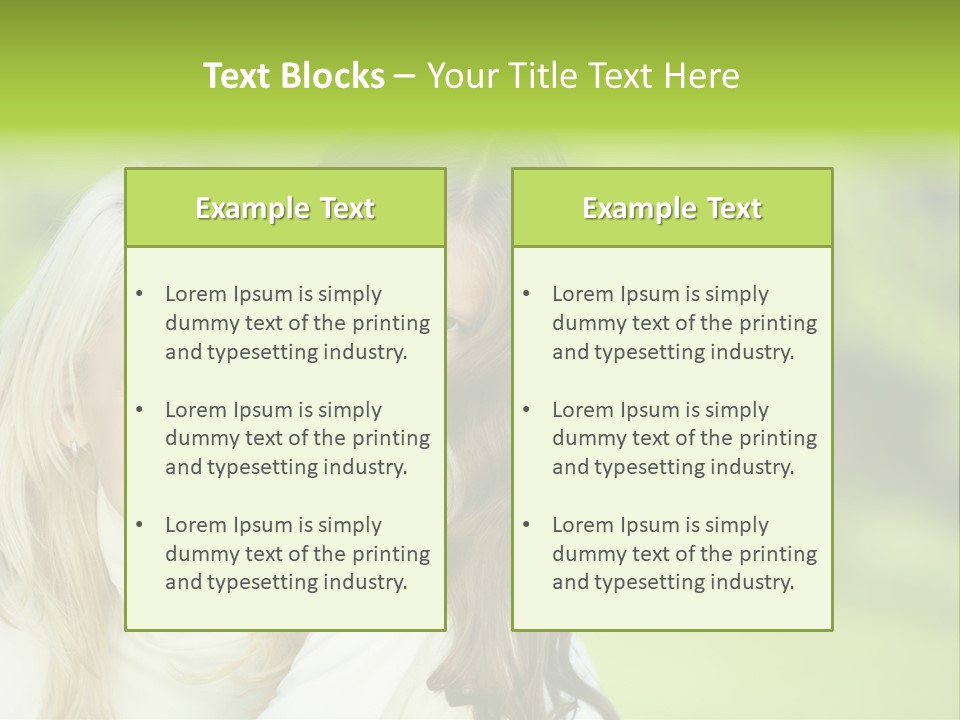 Enjoyment Horizontal Child PowerPoint Template