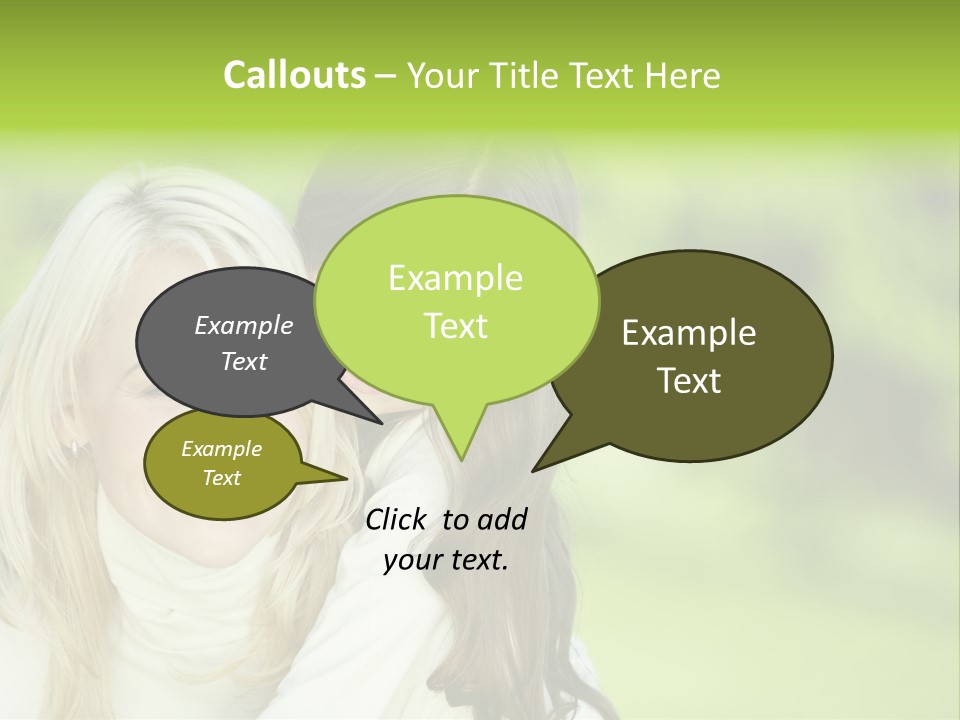 Enjoyment Horizontal Child PowerPoint Template