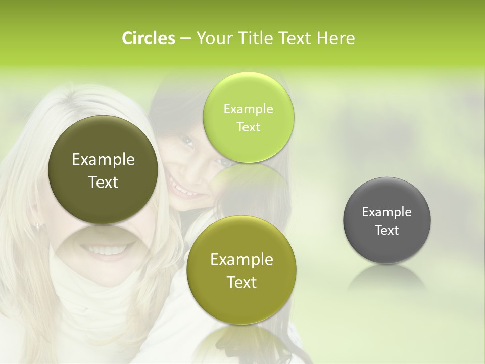 Enjoyment Horizontal Child PowerPoint Template