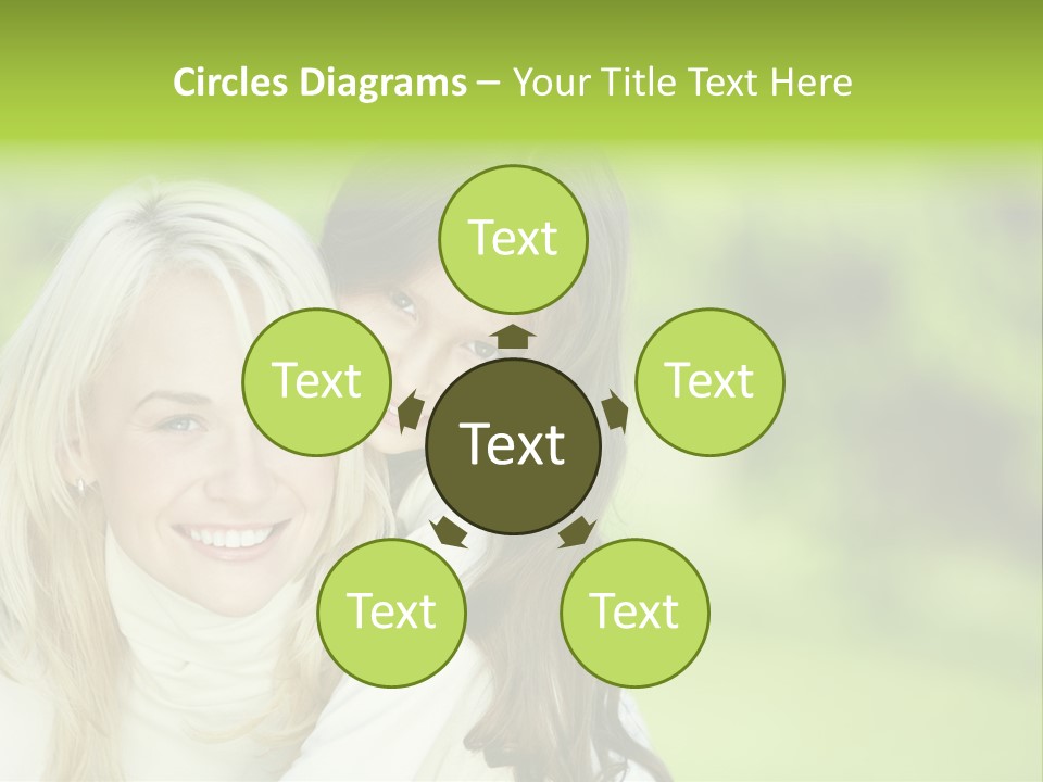 Enjoyment Horizontal Child PowerPoint Template