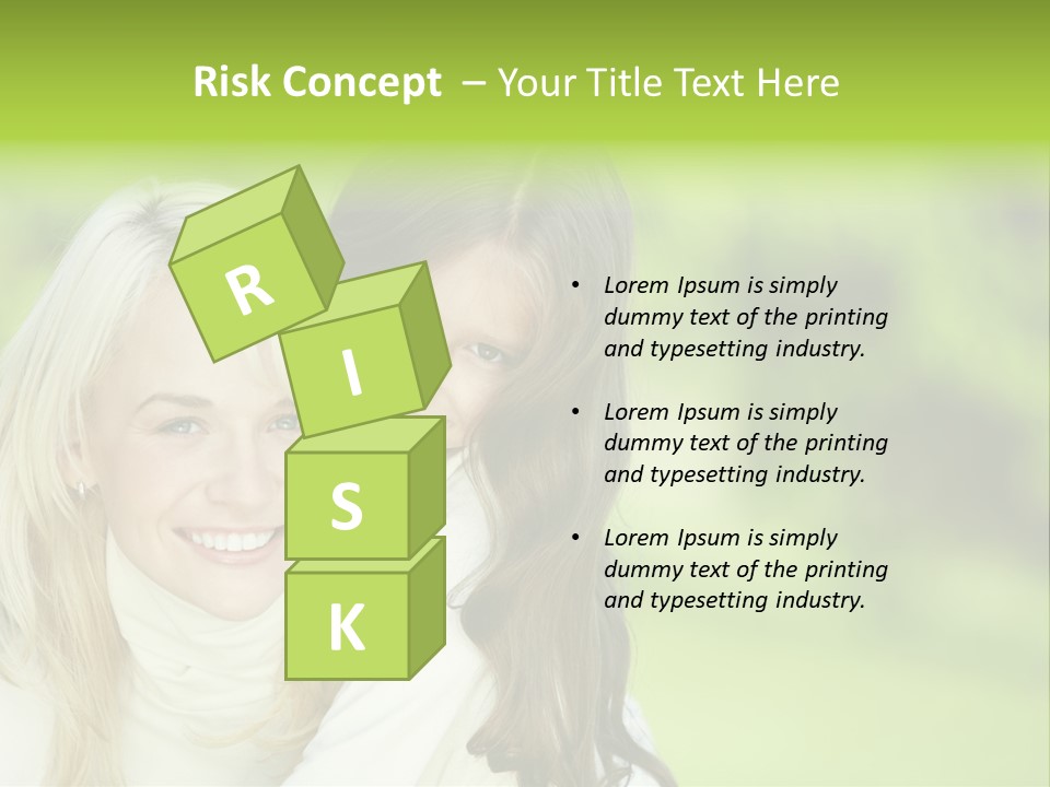 Enjoyment Horizontal Child PowerPoint Template