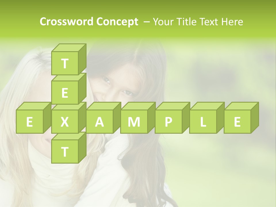 Enjoyment Horizontal Child PowerPoint Template