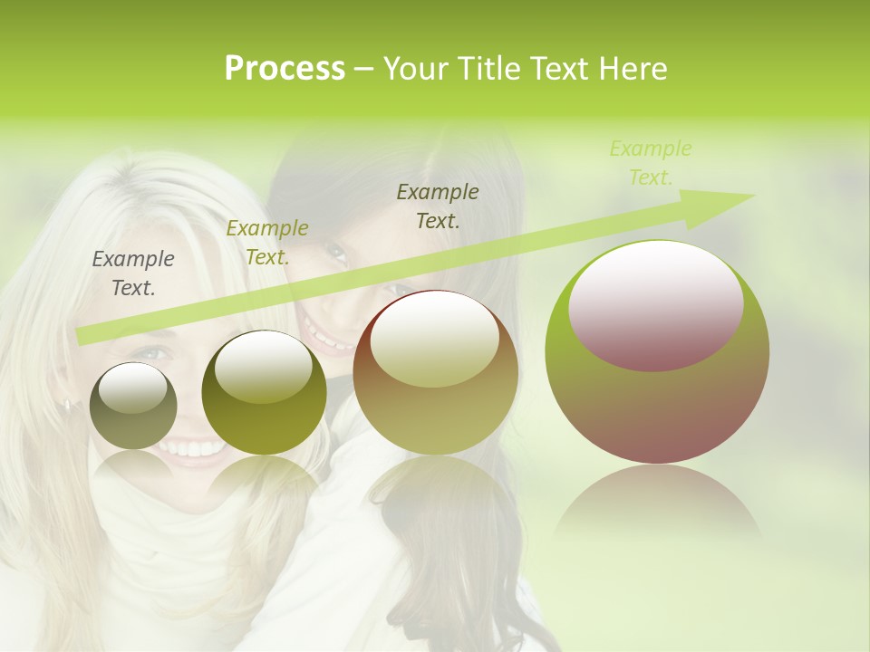 Enjoyment Horizontal Child PowerPoint Template