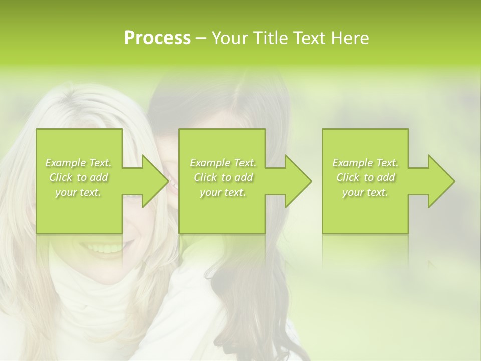 Enjoyment Horizontal Child PowerPoint Template