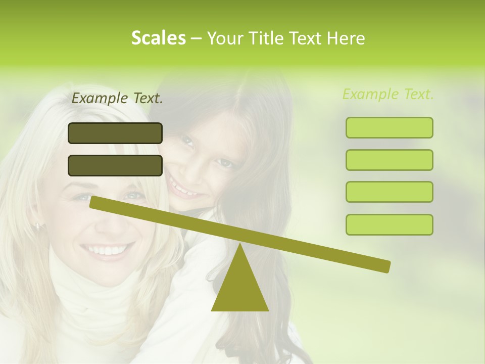 Enjoyment Horizontal Child PowerPoint Template