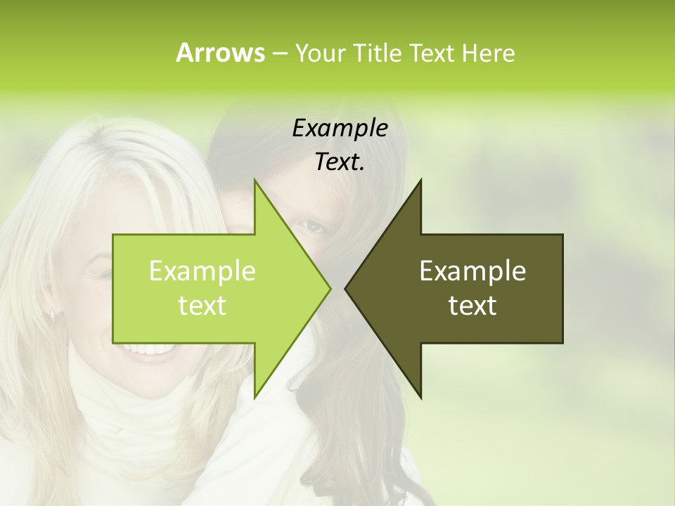 Enjoyment Horizontal Child PowerPoint Template