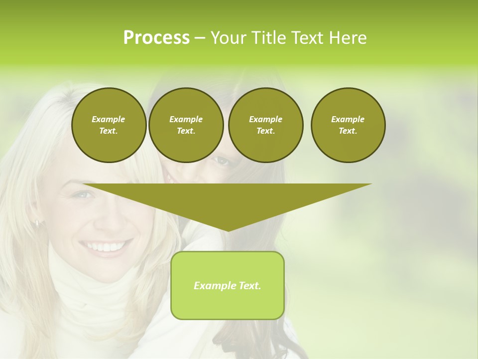 Enjoyment Horizontal Child PowerPoint Template