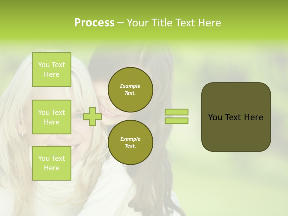 Enjoyment Horizontal Child PowerPoint Template