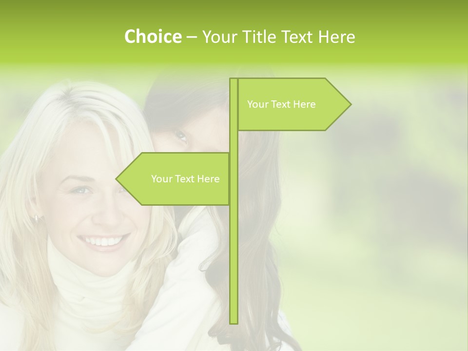 Enjoyment Horizontal Child PowerPoint Template