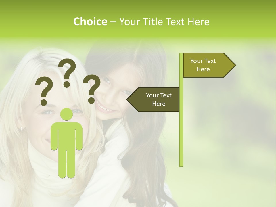 Enjoyment Horizontal Child PowerPoint Template