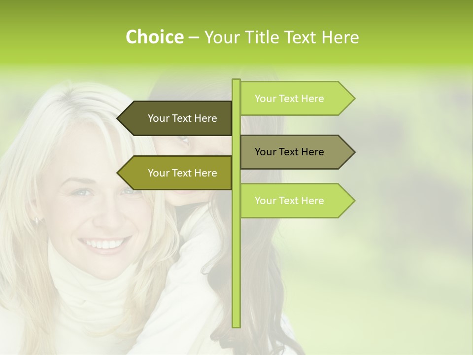 Enjoyment Horizontal Child PowerPoint Template