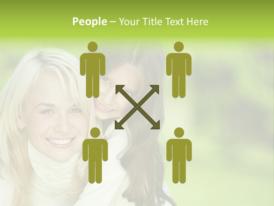 Enjoyment Horizontal Child PowerPoint Template