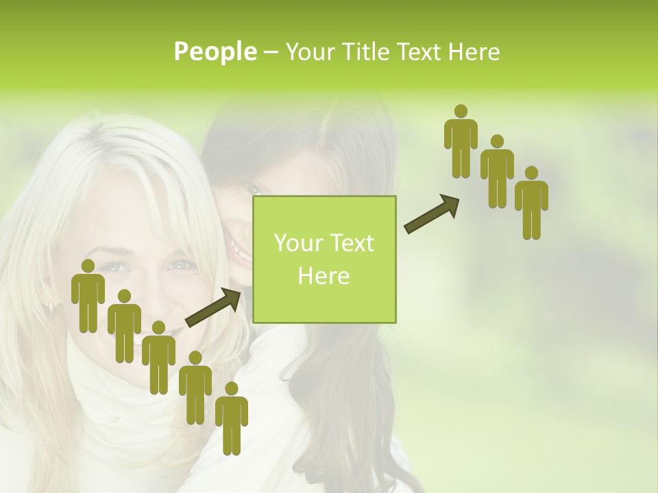 Enjoyment Horizontal Child PowerPoint Template