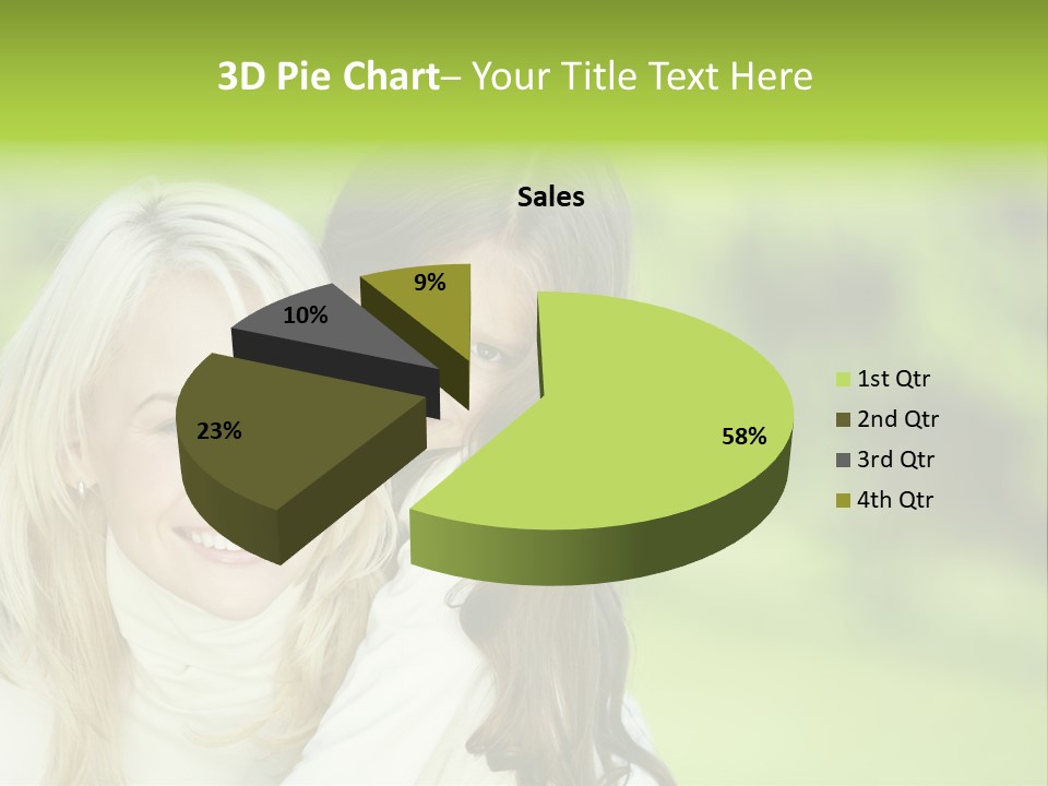 Enjoyment Horizontal Child PowerPoint Template