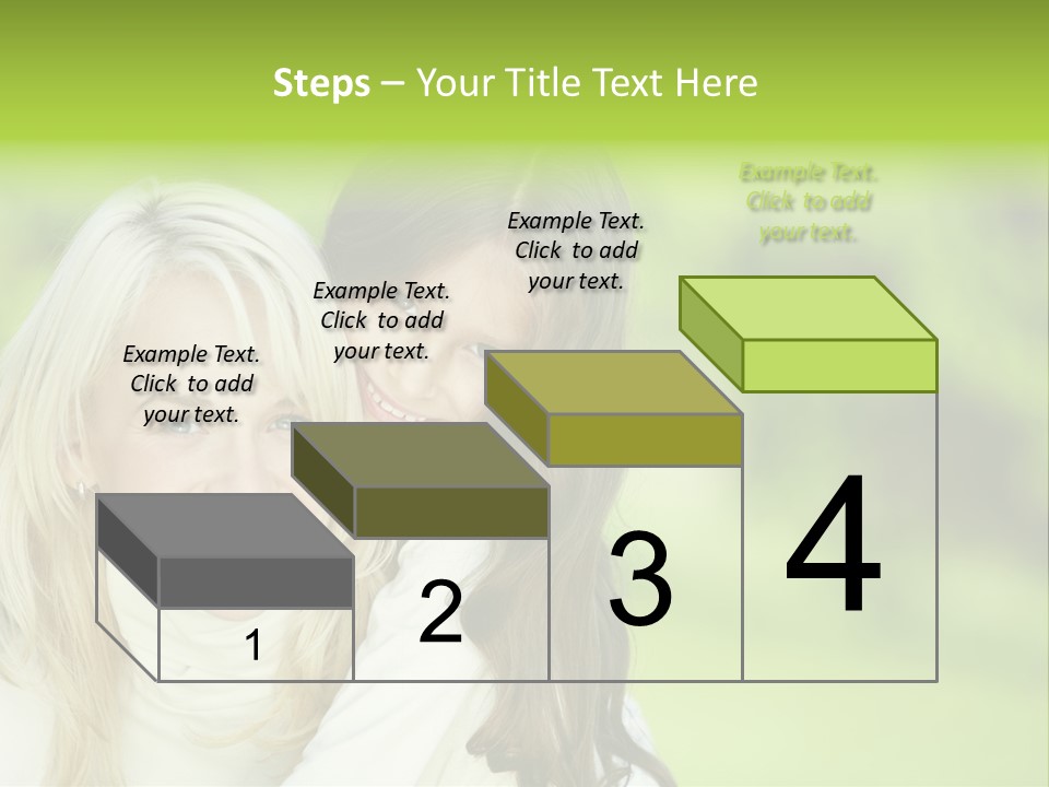 Enjoyment Horizontal Child PowerPoint Template