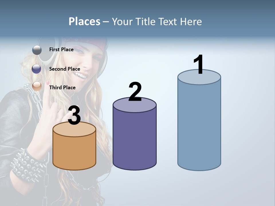 Studio Music Background PowerPoint Template