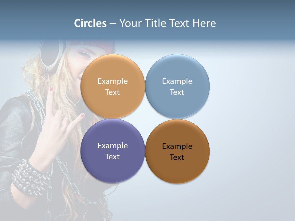 Studio Music Background PowerPoint Template