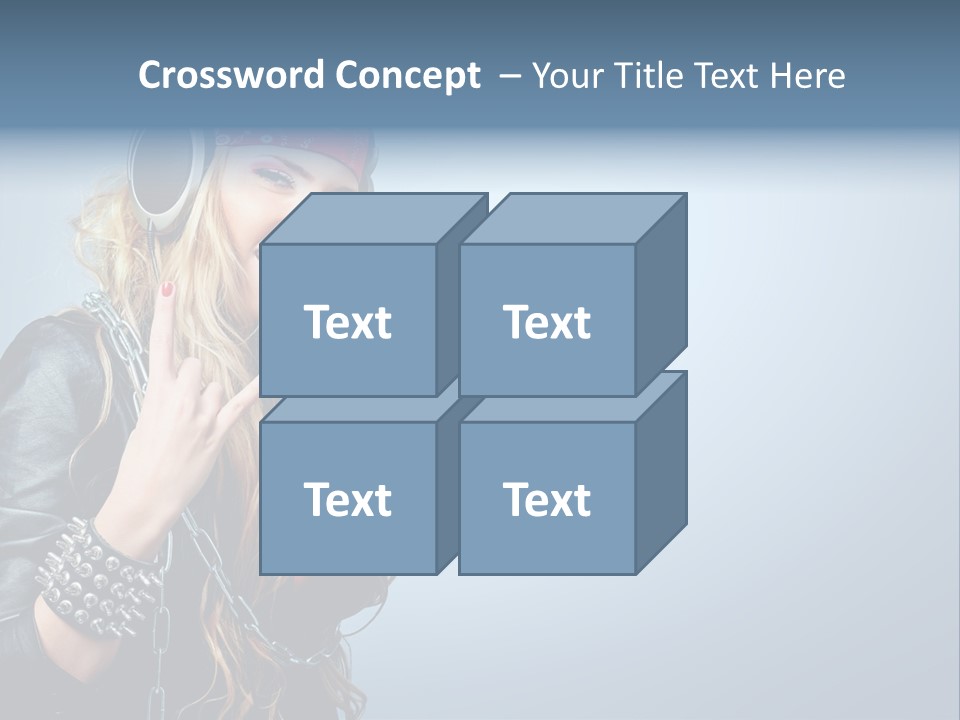 Studio Music Background PowerPoint Template