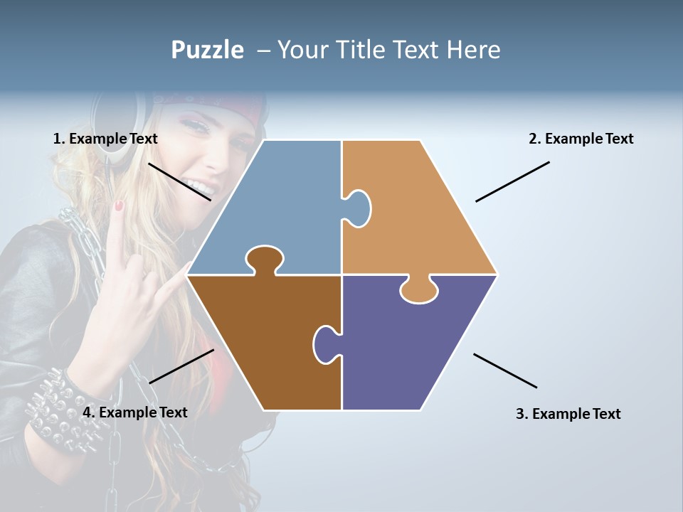 Studio Music Background PowerPoint Template