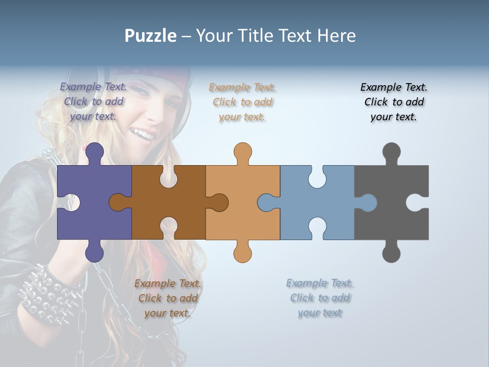 Studio Music Background PowerPoint Template