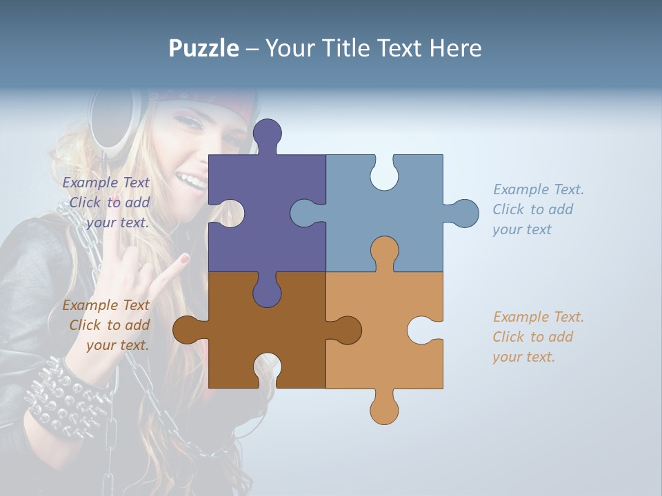 Studio Music Background PowerPoint Template