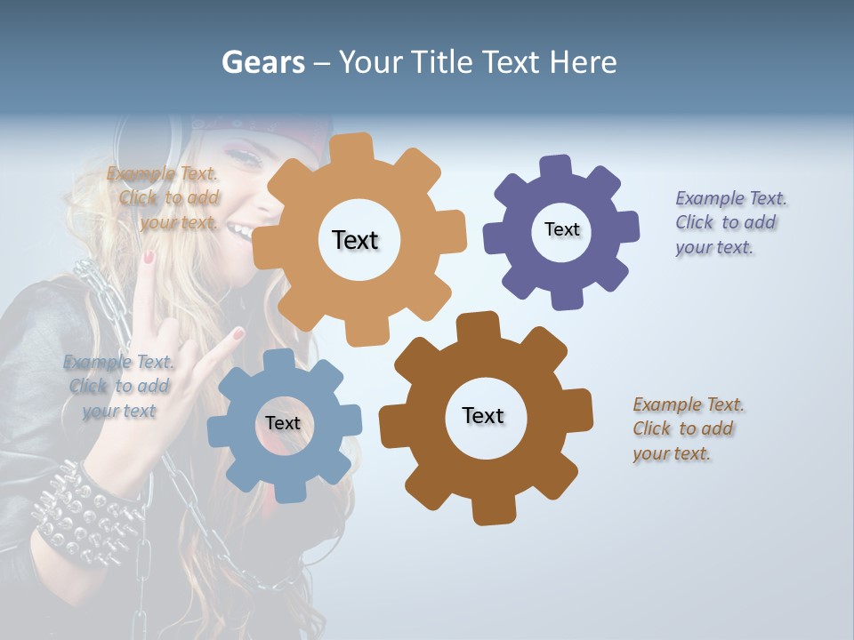 Studio Music Background PowerPoint Template